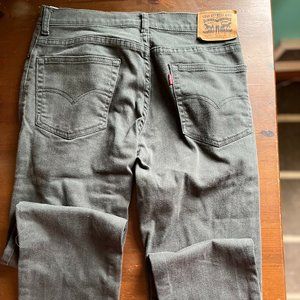 Boys/Unisex Black Levis Jeans Size 16 502 Regular Taper